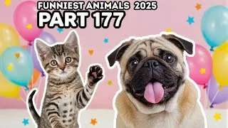 Thumbnail: Funniest Animals Compilation 2025 😂🐶 Part 177