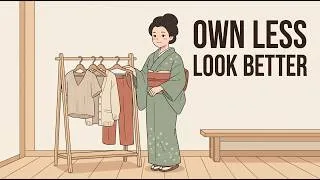 Thumbnail: The Japanese Rule of Buying Clothes — Why They Own Less But Always Look Better | Tiny Mind Secrets