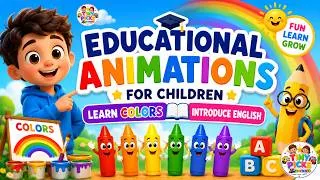 Thumbnail: Learn Colors & English for Kids 🌈 | Fun Educational Animation | Tiny Picks