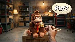 Thumbnail: Keeping Donkey Kong as a Pet Was Chaos