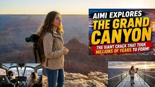 Thumbnail: Aimi Explores the Grand Canyon  | The Giant Crack That Took Millions of Years to Form!
