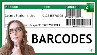 Thumbnail: How to Generate Barcodes in Excel (Free & Easy Method!)