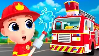 Thumbnail: Here Comes The Fire Truck +More Tinytots Nursery Rhymes & Kids Songs