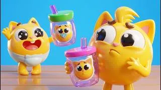 Thumbnail: 🥛👶 Bottle of Milk for Sibling: The Great Spill-Free Challenge! | TinyTracks TV