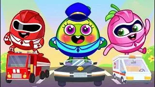 Thumbnail: 🚑🦸‍♂️ Which Rescue Car Saves the Day? Power Rangers Re‑Ignition Toy Force Helps! 😍