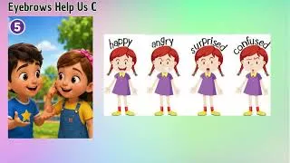 Thumbnail: Why Do We Have Eyebrows? | Amazing Human Body Facts for Kids | Cambridge Science | Tiny Tutors