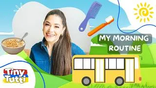 Thumbnail: My Morning Routine ☀️ | Get Ready for School Song for Kids | Back to School