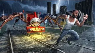 Thumbnail: Choo Choo Charles vs Franklin - INDIAN BIKES DRIVING 3D