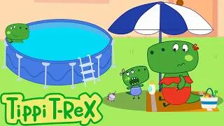 Thumbnail: In the Swimming Pool like a Megalodon | Tippi T-Rex Full TV episodes