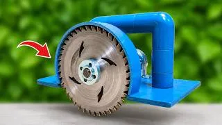 Thumbnail: How to make an automatic CUTTING MACHINE from PVC pipes! Very helpful
