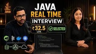 Thumbnail: Senior Java Spring Boot Interview | ₹32.5 LPA | Kafka & Microservices Deep Dive