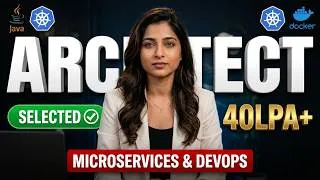 Thumbnail: Senior Java Interview | System Design, Kubernetes & Docker | ₹40 LPA Java Architect Round