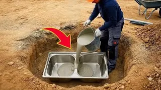Thumbnail: Very few people know this secret! 99 free recycling ideas from Old Sinks/ Cement