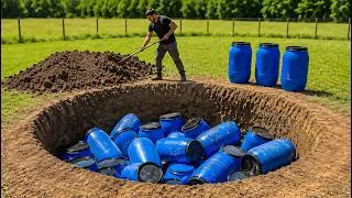 Thumbnail: Why didn't I know about this sooner? FREE Recycling Idea from empty barrel