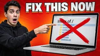 Thumbnail: How To Fix Index Of Error On Your New Website