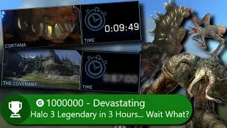 Thumbnail: Speedrunning Halo 3 but EVERY Enemy is a Pure Form (On Legendary)