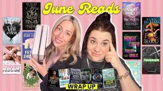 Thumbnail: June 2026 Reading Wrap Up 📚 We Read 20 Books & Found the Most Unhinged Trope ⭐️