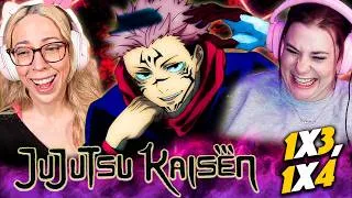 Thumbnail: Sukuna Can Do No Wrong! (Right?) 🫣 | Jujutsu Kaisen EP3 & 4 FIRST TIME WATCHING REACTION