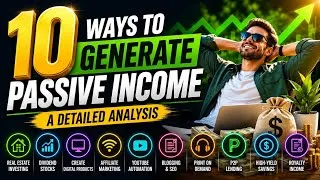 Thumbnail: 10 Passive Income Ideas That Actually Work in 2026 | Complete Guide#viral 