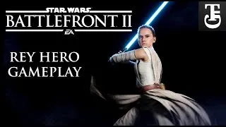 Thumbnail: REY DOMINATION Gameplay Montage - BEASTY Hero Abilities!  - Star Wars Battlefront 2 Beta