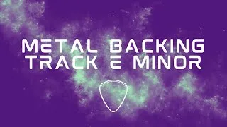 Thumbnail: Metal Backing Track in E minor | 120 BPM