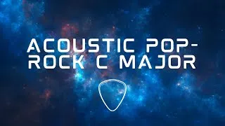 Thumbnail: Acoustic Pop Rock Backing Track in C Major | 90 BPM