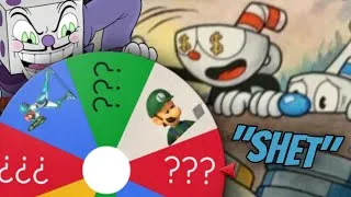 Thumbnail: Cuphead but I have to spin the GWHEEL a SECOND time...