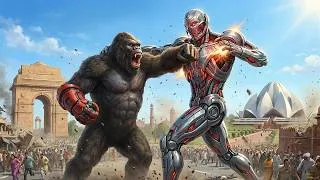 Thumbnail: Kong vs  Ultron 2026 The Siege of New Delhi