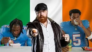 Thumbnail: NFL Players Try Irish Food for the First Time