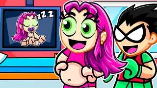 Thumbnail: ROBIN & STARFIRE ARE HAVING A BABY in Roblox!