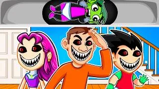 Thumbnail: Hiding in ROOF to Escape my EVIL FAMILY! (Who's Your Daddy)