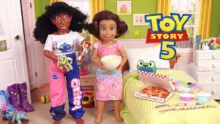 Thumbnail: Toy Story 5 Bonnie & Blaze Doll Sleepover Routine
