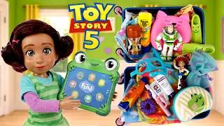 Thumbnail: Toy Story 5 Bonnie Barbie Doll Family Packing For Vacation