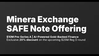 Thumbnail: MineraExchange SAFETokenOffering 3MinVideo