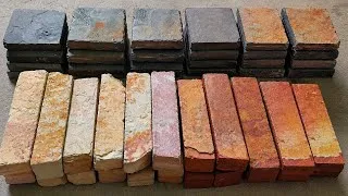 Thumbnail: 💥🔥 White layered Bar + Red layered bar + Black slate items cleaning  || Soft slate items cleaning 🔥💥