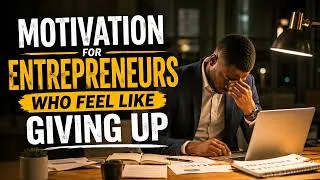Thumbnail: Motivation for Entrepreneurs Who Feel Like Giving Up | Keep Going and Build Your Success
