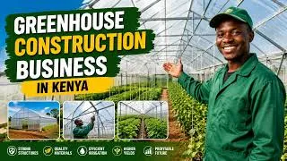 Thumbnail: Greenhouse Construction Business in Kenya | Complete Beginner's Guide to Starting & Profiting