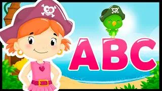 Thumbnail: ABC Song 🔠 Learn the alphabet with the pirates 🏴‍☠️ Titounis