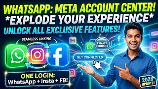 Thumbnail: *Incredible WhatsApp Meta Account Center: Get Connected Experiences & Exclusive Features* 🔗✨