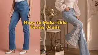 Thumbnail: Old skinny jeans is now backdated so you can change your skinny jeans like this | How To Make 😍