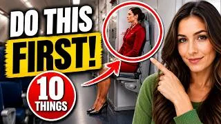 Thumbnail: 10 Things You Should Do The MOMENT You Board A Plane!