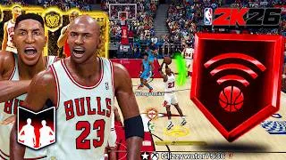 Thumbnail: "PRIME" MICHAEL JORDAN + SCOTTIE PIPPEN DYNAMIC DUO DEMOLISHES NBA 2K26 MyTEAM!