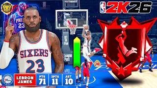 Thumbnail: THE "76ERS" LEBRON JAMES EXPERIENCE ON NBA 2K26 MyTEAM