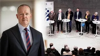 Thumbnail: Arnar Þór Jónsson talar fyrir friði á kosningafundi um utanríkismál