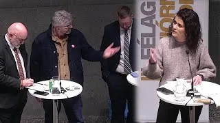 Thumbnail: Þórdís Kolbrún utanríkisráðherra bregst illa við gagnrýni Gunnars Smára