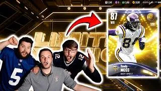 Thumbnail: LTD RANDY MOSS PULL!!! 2 FLEA FLICKER PACKS!!! Madden NFL 27!!!