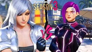 Thumbnail: Tekken 8 - Season 3 ▰ G-o-d - 1 (Asuka Kazama)  Vs T-G (Lili) Tampaxinside