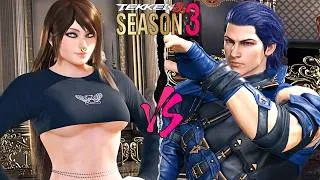 Thumbnail: Tekken 8 - Season 3 ▰ G-o-d - 1 (Asuka Kazama)  Vs G-O-D (Claudio) Saru