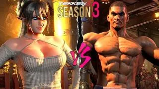 Thumbnail: Tekken 8 - Season 3 ▰ G-O-D - 1 (Asuka Kazama)  Vs T-G-S (Law) Gori