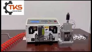 Thumbnail: HIGH SPEED FLAT WIRE CUTTING STRIPPING AND SLITTING MACHINE  #wireharness   +91-8800808387